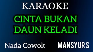 Download lagu CINTA BUKAN DAUN KELADI ( Mansyur S ) KARAOKE DANGDUT NADA COWOK mp3 Download lagu CINTA BUKAN DAUN KELADI ( Mansyur S ) KARAOKE DANGDUT NADA COWOK mp3