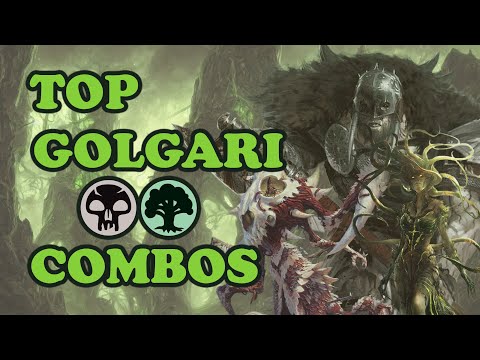 Top 10 Golgari (Black - Green) Commander EDH Combos - Episode 012