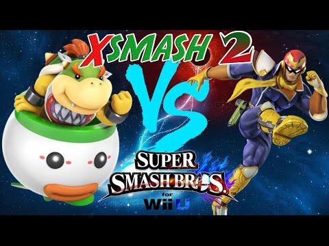 XSmash 2 - Tweek (Bowser Jr) vs Max Ketchum (Falcon)