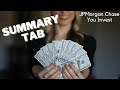 REVIEW: JPMorgan Chase Bank You Invest:  Summary Tab - Tutorial 1