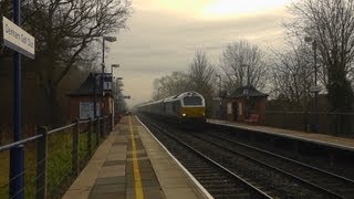 preview picture of video 'Iver to Arlesey via Denham Golf Club, Croxley Farm, Apsley & Harpenden (11-01-2013)'