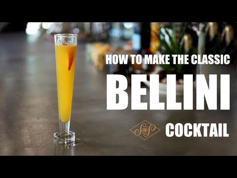 Making the Classic Bellini | Little beautiful one