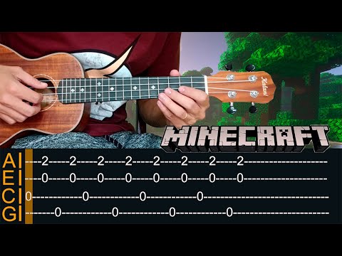 INSANE ukulele cover of Subwoofer Lullaby - MINECRAFT (with TABS!)
