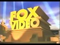 Fox Video CBS Video 1995