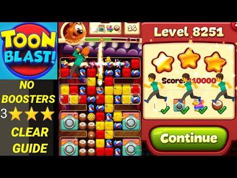 Toon Blast Level 8251