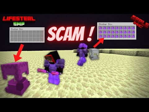 CRAZY ROHIT OFFICIAL - some Overpowered players Scam me in applemc Lifesteal smp but scam gone wrong#minecraft#lifestealsmp
