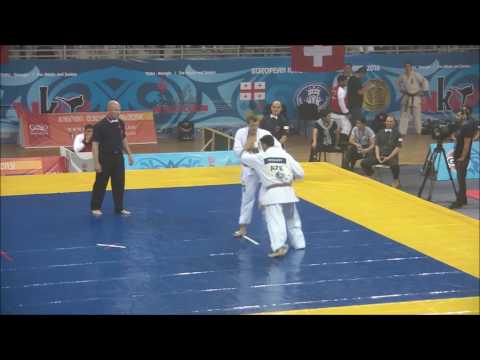 EC2016 Men Semi Finale 65 75kg Oleksandr Svynarenko Ukraine AKA Vs Salahat Hasanov Azerbaijan SHIRO