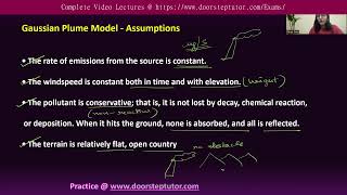 Gaussian Plume Model - Assumptions, Key Criteria, Advantages | UGC Environmental Science