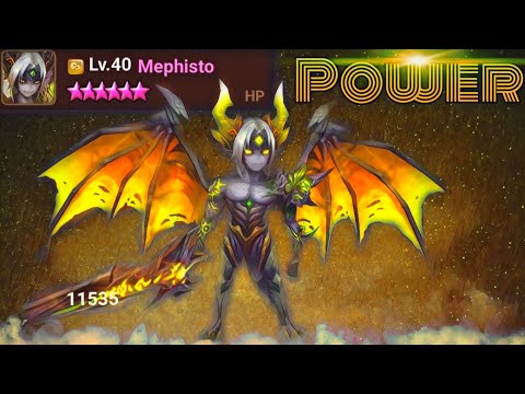 The Power of Mephisto (Wind Demon) - Summoners War