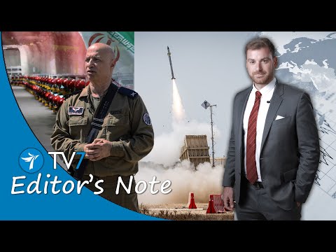 TV7 Editor's Note: Jonathan & BGEN Gavish discuss Missile Defense, Hezbollah & The Turkey-Iran Axis