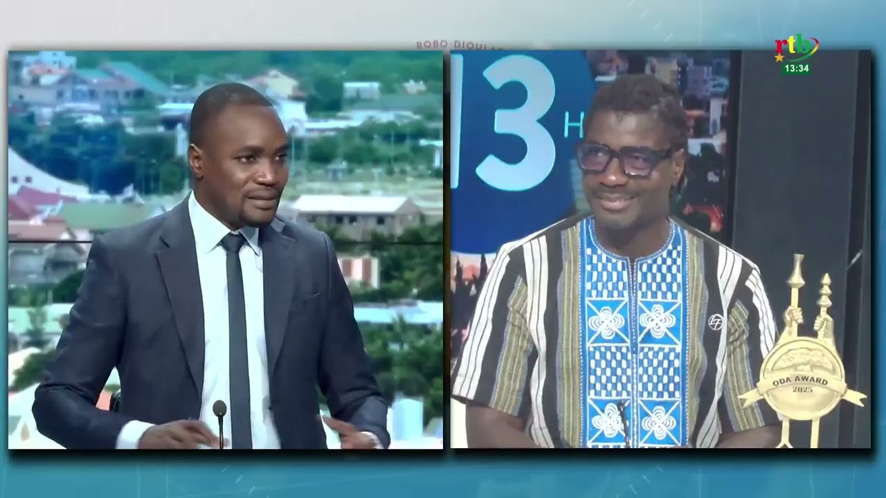 Frère Malcom, invité du JT de 13h, annonce les couleurs de son concert « La Paix des Etoiles »