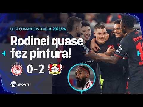 Gols e lances de Olympiacos x Bayer Leverkusen
