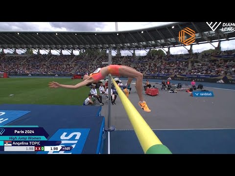 Angelina Topć 198cm=NR | Dijamantska liga, Pariz 2024