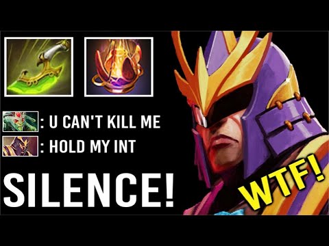 CRAZY FAST Swift Blink + Moon Shard Silencer vs Pro Dusa Crazy Late Game Fights WTF Gameplay Dota 2