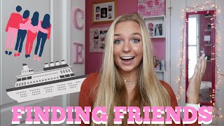 HOW TO MAKE FRIENDS ON A CRUISE SHIP, TIPS, TRICKS AND ANSWERING QUESTIONS | GRACE TAYLOR