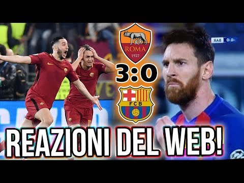 I MIGLIORI MEME SU ROMA-BARCELLONA 3-0 (REAZIONI DEL WEB)