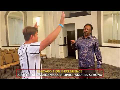 I SAW PROPHET IN THE DREAM   II   CHICAGO 1 ON 1  II  APOSTLE BJ MAKANANISA & PROPHET ANDRIES SEMONO