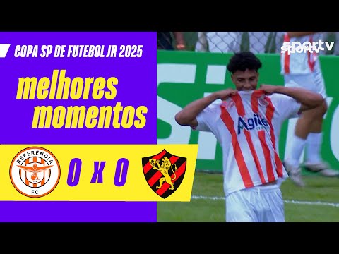 Gols e lances de Referência x Sport