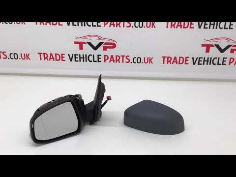 Fits Ford Focus 2008-2011 Door Wing Mirror Heated Electric Primed W/Ind Passenger Side video