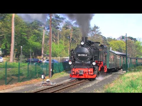 Mit der Dampflok über die Insel Rügen - 2/2 - Steam Train - Zug