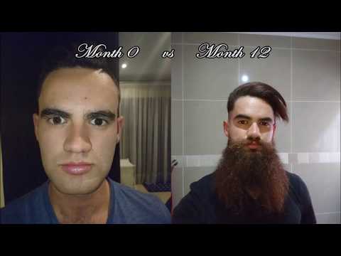Yeard Time lapse: 365 Days of Growing a Beard
