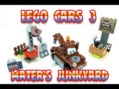 LEGO CARS 3 MATERS JUNKYARD 10733 LEGO JUNIORS SET REVIEW