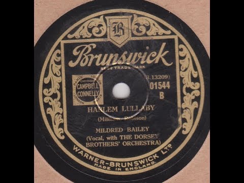 Mildred Bailey  "   Harlem Lullaby   "  1933