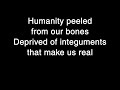Meshuggah - Electric Red Lyrics [HQ]