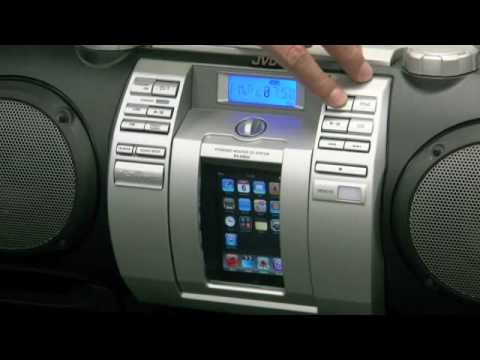 Playing iPod on JVC's BoomBlaster