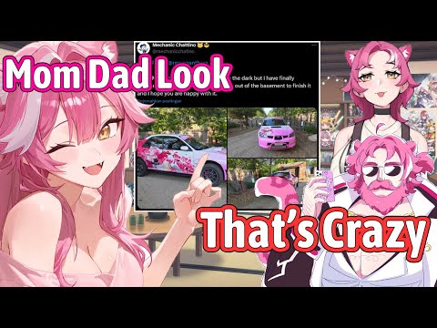 Raora Mamma Show Chattini Custom Raora Car To Papanthera And Momthera【Hololive EN】