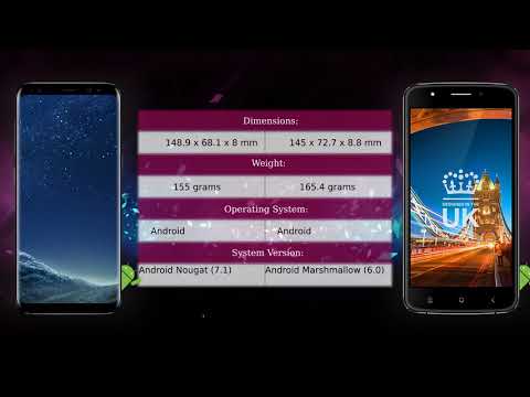 Samsung Galaxy S8 vs STK Sync 5e Dual SIM - Phone comparison