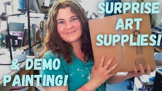 Can I Make Art with Surprise Supplies from Sketchbox?