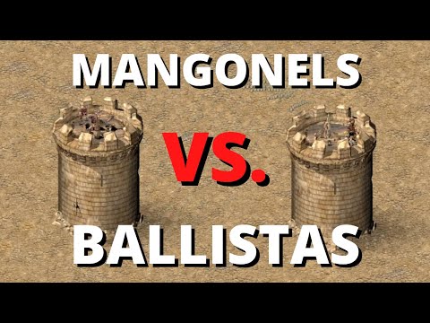 Mangonels or Ballistas, WHICH ONE IS BETTER? - Stronghold Crusader