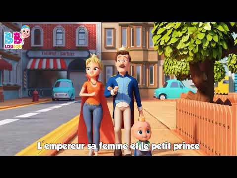 👑 Lundi matin, l'empereur, sa femme + Une poule sur un mur 🐔 - Comptines Bébé - LooLoo Kids Français