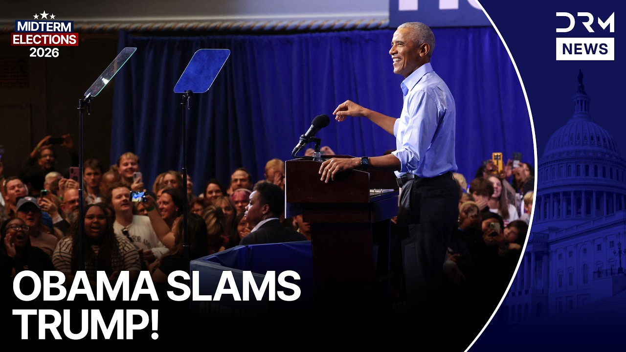 Barack Obama Attacks Trump's Policies on Inflation, Iran, Tariffs and Government Ethics | AC1Z