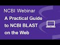 Webinar: A Practical Guide to NCBI BLAST on the Web