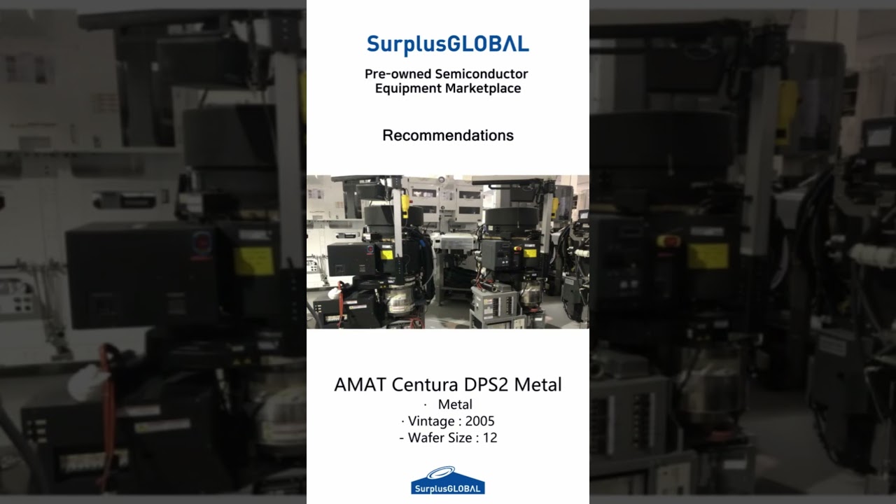 SurplusGLOBAL Semiconductor equipment recommendations(Mar.30th, 2023)