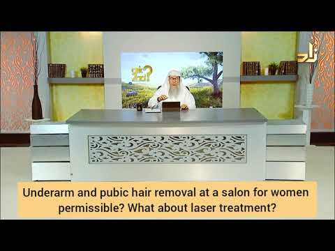 Underarm & Pubic hair removal at a salon for women by other women, what about laser treatment? Assim