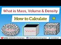 What is Mass, Volume and Density | How to Find | Urdu / Hindi | All About Civil Engineer