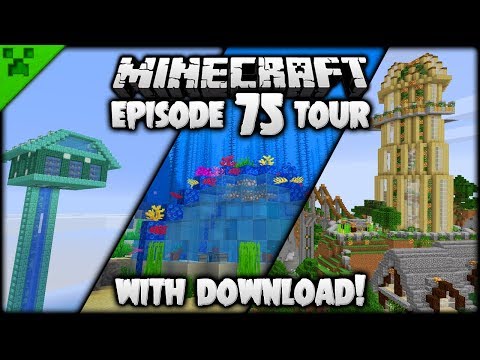 Python's World Tour & Download! (#3) | Python's World (Minecraft Survival Let's Play) | Episode 75