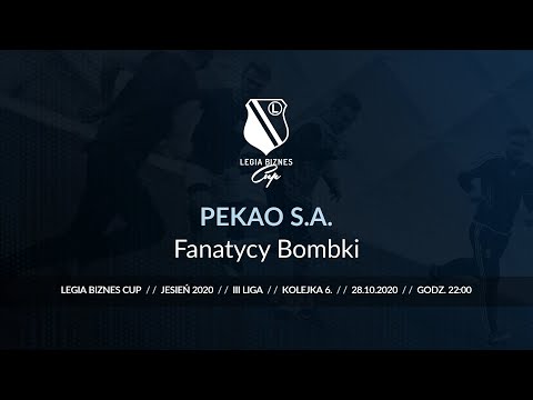 Skrót spotkania PEKAO S.A. - Fanatycy Bombki ( Legia Biznes Cup Jesień 2020 )