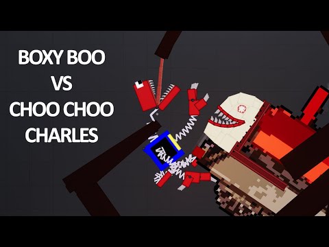BOXY BOO vs CHOO CHOO CHARLES - Project Playtime - People Playground