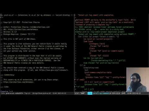 Emacs: vc-git extras