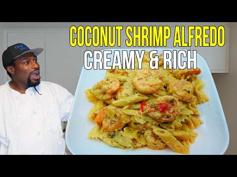 Coconut Shrimp Alfredo  Creamy, Rich & Restaurant Quality at Home