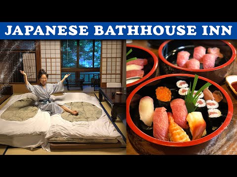 JAPANESE RYOKAN TOUR ♨️ Over 300 Years Old! Hot Spring Hotel Experience