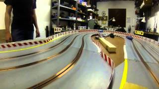 Go pro test done on slot cars. Test results: get dc lighting