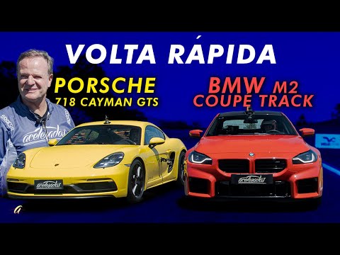 NOVO BMW M2 É MAIS RÁPIDO QUE M3 NA VOLTA RÁPIDA? Esportivo de 460 CV encara o Porsche Cayman GTS