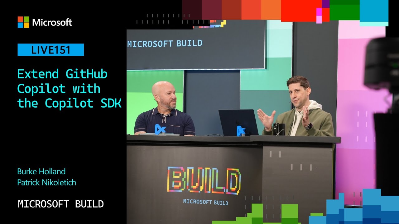 Extend GitHub Copilot with the Copilot SDK | LIVE151 - Tech Hub
