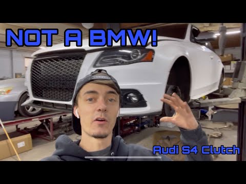 Going Clutch. Audi S4 Clutch replacement!