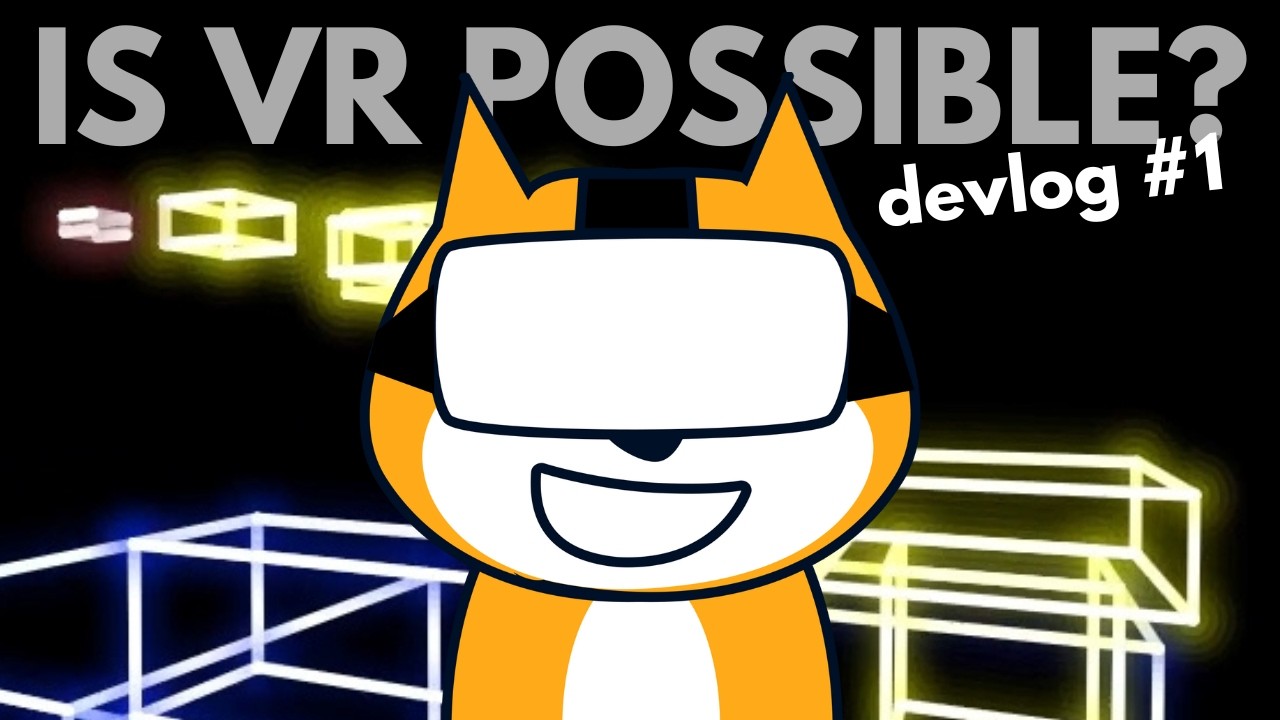 Can you make a VR game in Scratch? (devlog #1)